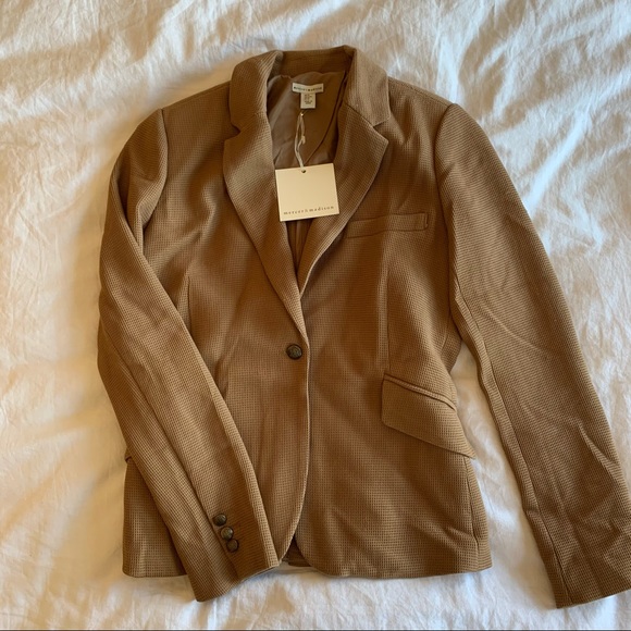 mercer & madison Jackets & Coats Mercer Madison Waffle Knit Blazer
